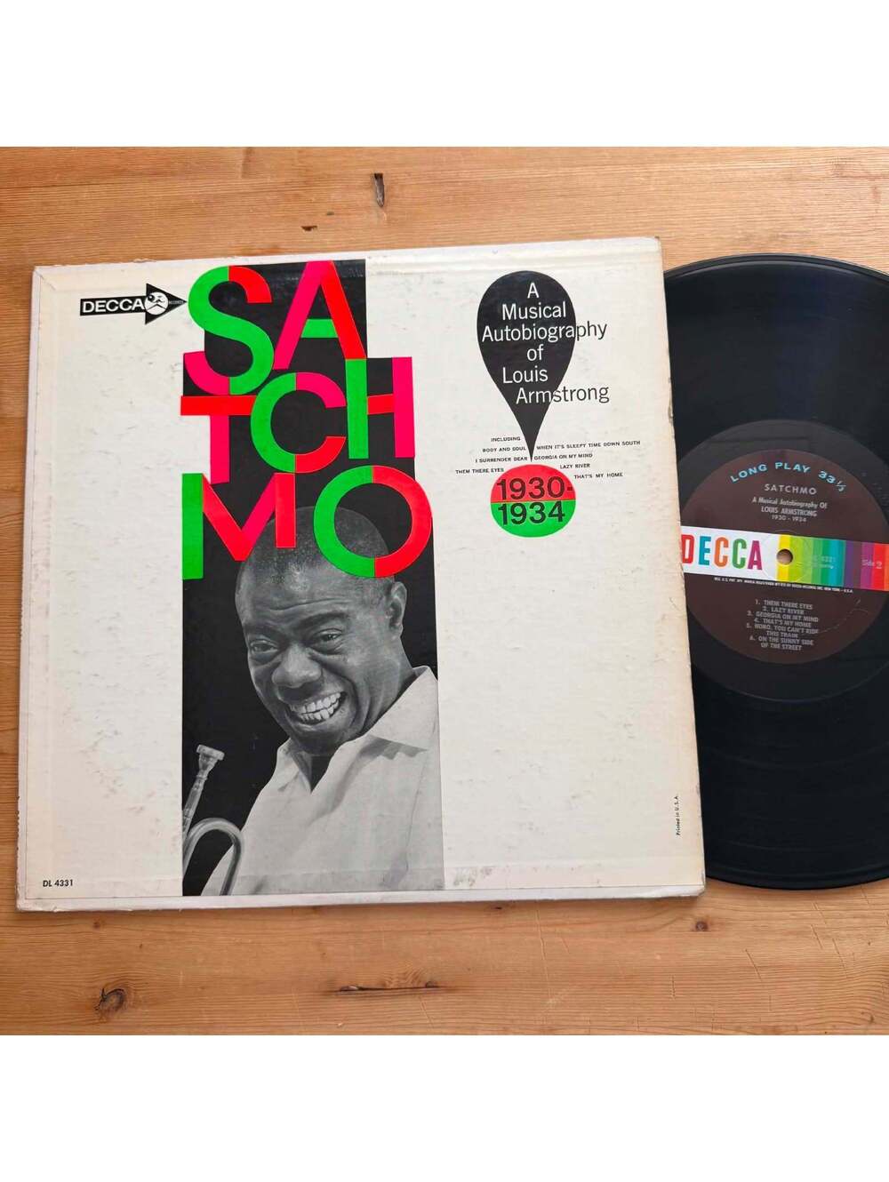 Various - Satchmo! 33rpm Excellent Condition EZ1